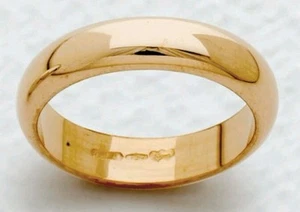 Fede classica grammi 10 in oro giallo 750 18 kt con incisione e spedizion gratis - Foto 1 di 1