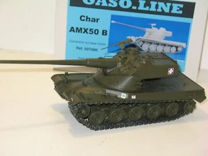 GASO LINE, Char AMX 50 B French Military 60 Tons Tracks SOLIDO 1:50 Metal - Picture 1 of 8