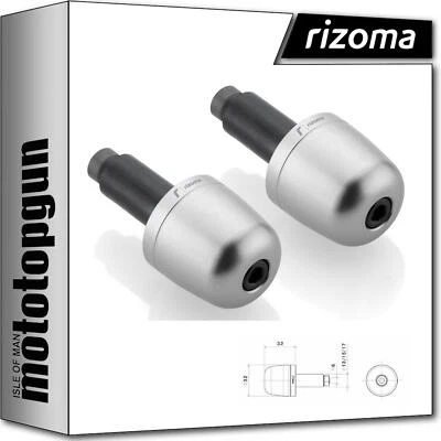 RIZOMA MA302A COPPIA TERMINALI MANUBRIO MA302A HONDA CB 1000 R 2012 12 2013 13 - Immagine 1 di 3