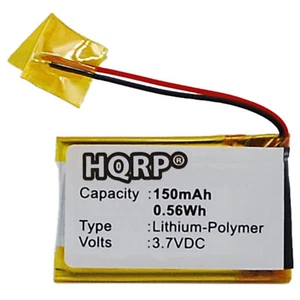 HQRP Battery for Nokia BH-111 BH-214 Stereo Headset 352030 Headphone - Picture 1 of 3