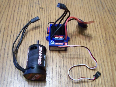 Fits Traxxas 3382 Brushless Power System BL-2s Esc & 3300kv Motor /Rustler Slash - Image 1 of 4
