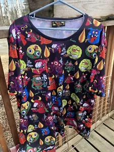 Kulture Klothing smoking monster faces 2XL RARE - Picture 1 of 7
