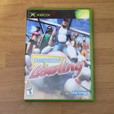 Championship Bowling (Xbox, 2006) Game, Manual and Case -- XBOX  - Image 1 of 2