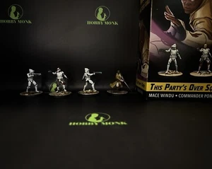 Star Wars: Shatterpoint: This Party's Over Squad Pack Painted - Picture 1 of 3