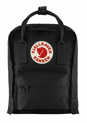 Fjällräven Kånken Mini Rucksack Tasche Black schwarz Neu - Bild 1 von 4