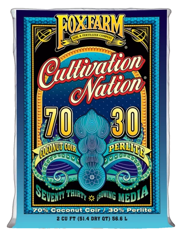 FoxFarm FX17090 Cultivation Nation 70/30 Coco Coir with Perlite