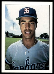 1986 Cramer Spokane Indians Ricky Bones Spokane Indians #163