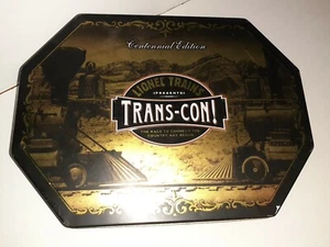 Lionel Trans-Con! Lata de almacenamiento de metal (estaña vacía)  - Imagen 1 de 6
