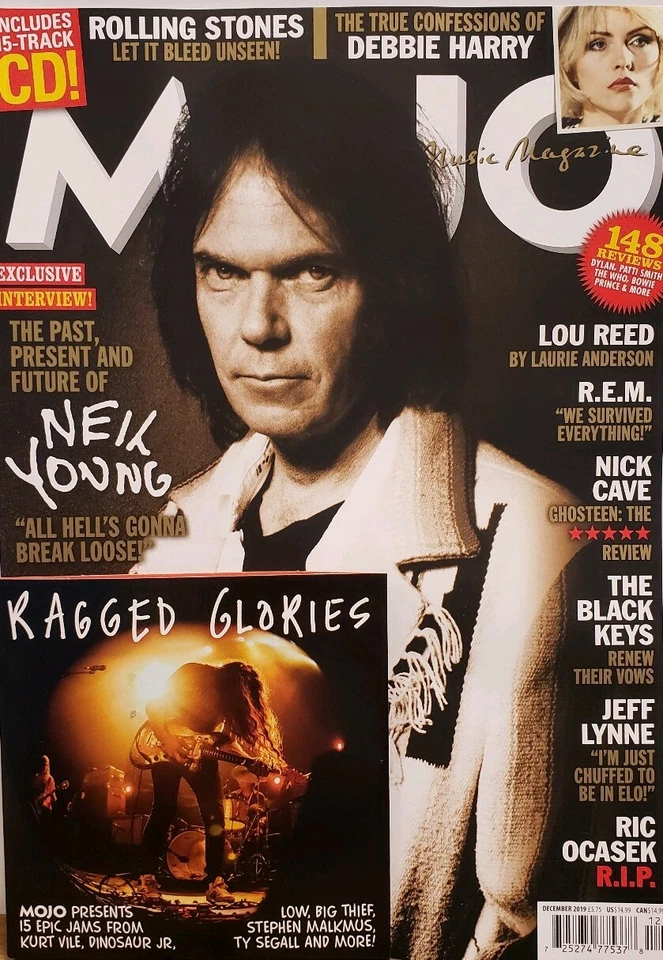 Mojo Dec 2019 #313 Neil Young Ragged Glories Lou Reed FREE SHIPPING CB - Image 1 of 1