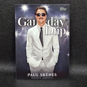 2025 Topps Serie 1 Celebration Gameday Drip #GD-8 Paul Skenes Pirates SSP - Foto 1 di 2