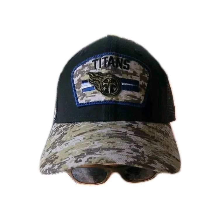 Tennessee Titans New Era Service Digi Camo Fitted Cap Hat 7 1/2 - Image 1 of 4