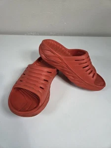 Hoka One One Ora Recovery Slides Damen Gr. 8 orange verrückte bequeme Slipper - Bild 1 von 11