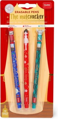 3PCS Löschbaren Gelstiften Weihnachtsedition Rot Blau Grün Weihnachtsstifte - Bild 1 von 4