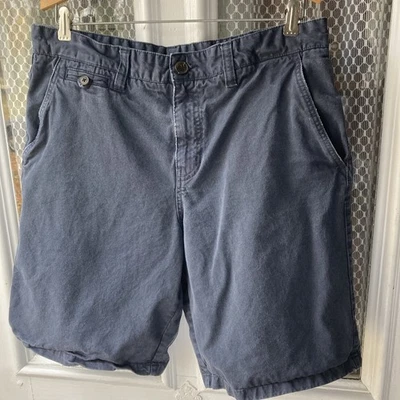 Northwest Territory Men's Shorts Dark Navy Blue Flat Front 100% Cotton - Image 1 of 4