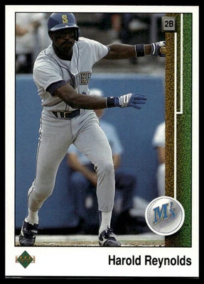 1989 Upper Deck #249 Harold Reynolds - Image 1 of 2