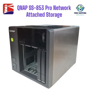 QNAP SS-853 Pro 8 Bay Network Attached Storage. (SSD BAY Not Included) - Picture 1 of 12