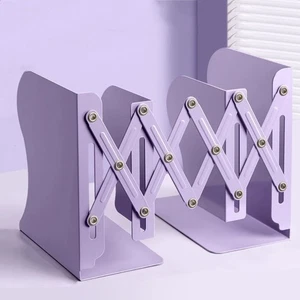Bookstand Desktop Retractable Bookshelf Book Storage Rack Foldable Book Holder. - Picture 1 of 14