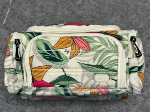 Lug Mini Trolley Tasche Kosmetik Kulturbeutel Reisekoffer Reißverschluss Top Griff Floral - Bild 1 von 6