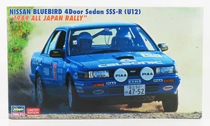 1/24 HASEGAWA - NISSAN - DATSUN BLUEBIRD SEDAN SSS-R (U12) TEAM CALSONIC 20541 - Foto 1 di 1