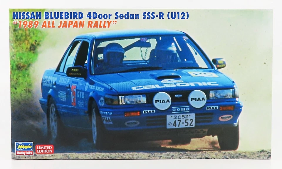 1/24 HASEGAWA - NISSAN - DATSUN BLUEBIRD SEDAN SSS-R (U12) TEAM CALSONIC 20541 - Immagine 1 di 1