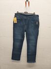 Buffalo David Bitton Jeans Men's W36xl30 Ash-Slim Straight Blue Flex Denim Pants