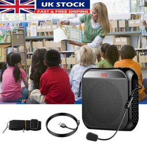 Portable Voice Amplifier with Microphone Headset Personal Speaker for Teachers - Picture 1 of 27
