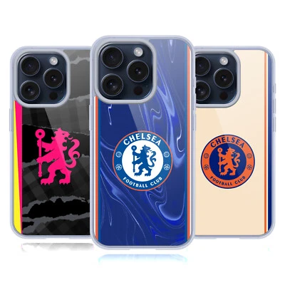 OFFICIAL CHELSEA FOOTBALL CLUB 2024/25 KIT SOFT GEL CASE FOR APPLE iPHONE PHONES - Imagem 1 de 4