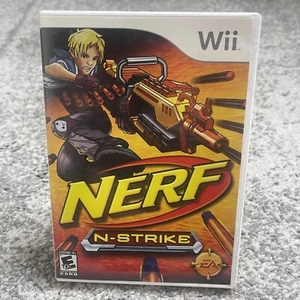 Nintendo Wii Nerf N Strike Video Game Used With Manual - Picture 1 of 3
