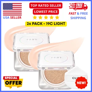 2x CLIO Kill Cover Cushion Foundation 19C Light – Matte, Long-Wear Korean Beauty - Picture 1 of 7