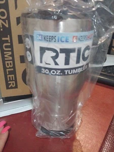 Rtic 30 Oz Stainless Steel Tumbler Travel Hot Cold Beverage Mug Cup Lid - Picture 1 of 9