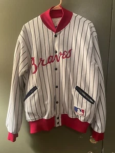 Vintage Felco Atlanta Braves Jacket Large - Picture 1 of 11