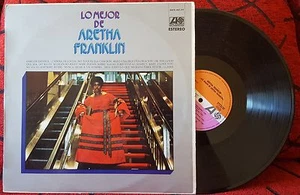 Funk Soul ARETHA FRANKLIN **Lo Mejor** [[ BEST OF ]] RARE & UNIQUE 1971 Spain LP - Picture 1 of 1
