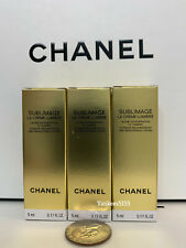 3 x NIB Chanel Sublimage La Creme LUMIERE Brightening Cream 5ml / 0.17oz each