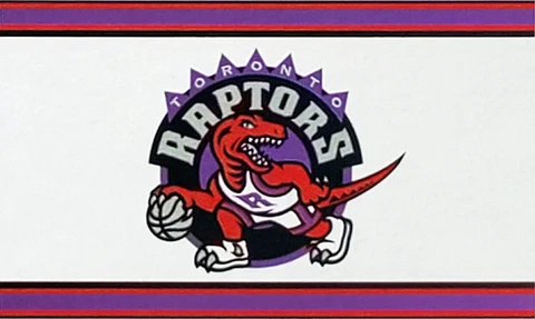 Toronto Raptors 1990s DINO CLASSIC Official NBA 3'x5' Deluxe Banner FLAG Cover