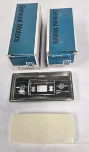 1974-82 Chevy C3 Corvette & Truck & GMC Domelight Housing & Lense NOS OEM GM - Picture 1 of 6