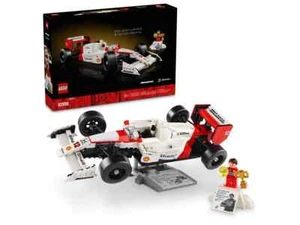 LEGO McLaren MP4/4 & Ayrton Senna Bauset kultiges F1 Automodell zum Ausstellen - Bild 1 von 7