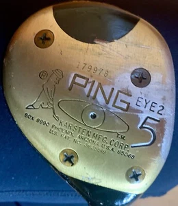 Ping Eye 2 Blond 5 Fairway Wood Right Handed Steel Shaft - Picture 1 of 6