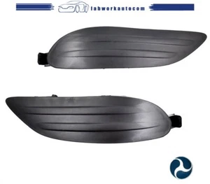 Front LH And RH Side Black Bumper Fog Light Cover For 2005-2008 Toyota Corolla - Picture 1 of 8