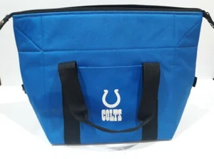 NFL Indianapolis Colts Blizzard Cooler Stadium Bag Lunchbox front pocket USED - Picture 1 of 8