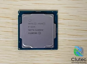 Processeur CPU Intel SRF7G Xeon E-2236 3,40 GHz 6 cœurs socket 1151 Coffee Lake-E - Photo 1/1