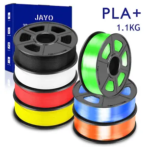 JAYO PLA+ 1.75mm 1.1KG 3D Printer Filament PLA PLUS Neatly Wound Low Shrinkage - Picture 1 of 27