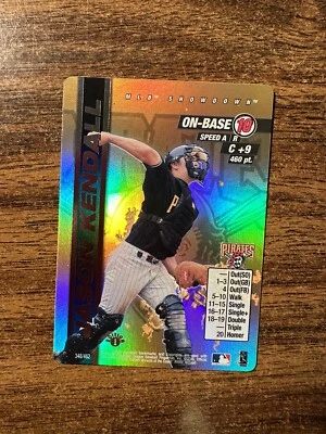 MLB Showdown 2000 - Tarjeta #348 primera edición lámina Jason Kendall Pittsburgh Pirates Foto 1 de 2