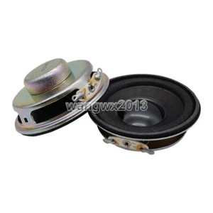 2x 50mm 8Ohm 3W Full Range Driver Audio Speaker Stereo Loudspeaker Trumpet Horn - Picture 1 of 6