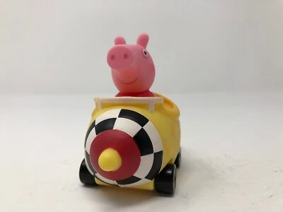2003 Peppa Pig Mini Buggy Peppa In Yellow Rocket Vehicle - Image 1 of 4