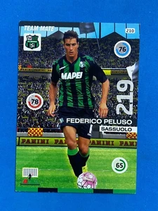Card Calciatori Panini Adrenalyn 2015-16 2016 n.210 Federico Peluso (Sassuolo) - Imagen 1 de 1