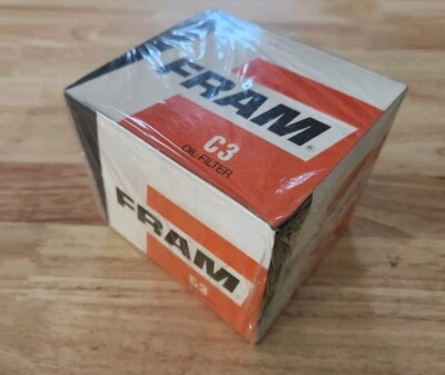 FILTRO DE ACEITE NUEVO FRAM C3 AC, ALLIS, ESTUCHE, FOMOCO, MASSEY, MERCEDES Y BLANCO Nuevo en  Foto 1 de 3