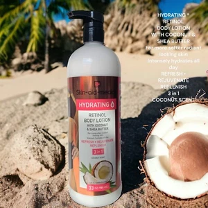 Skin-aid-medics Lozione Corpo IDRATANTE Retinolo ANTIAGING Burro di Cocco e Karitè - Foto 1 di 6
