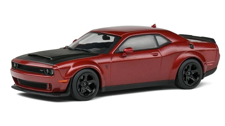 Dodge Challenger Demon 2018 Red 1:43 Model 4310304 SOLIDO - Immagine 1 di 1