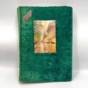 1960 Vintage USSR Soviet Memorabilia Photos Album Velvet Cover Leningrad Russia - Picture 1 of 8