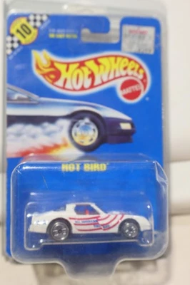 Hot Wheels 1990 Hot Bird Pontiac Firebird blanco todo americano coleccionista #37 Foto 1 de 3